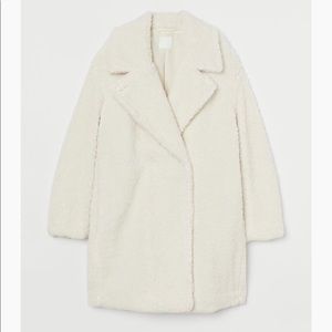 H&M Faux Shearling Coat